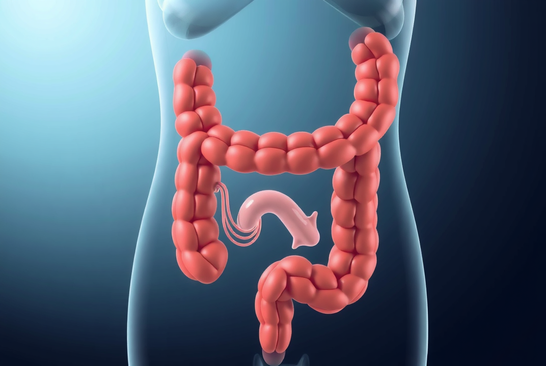 diagram of a colon with diverticula