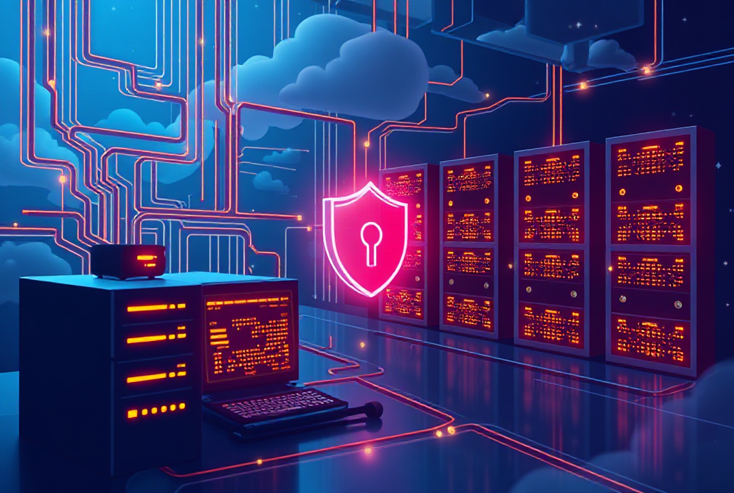 depiction of VPC and its role in web hosting  security