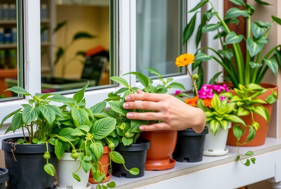 caring for balcony plants