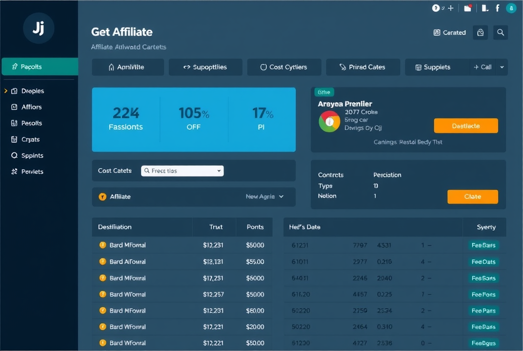 CJ Affiliate dashboard screenshot