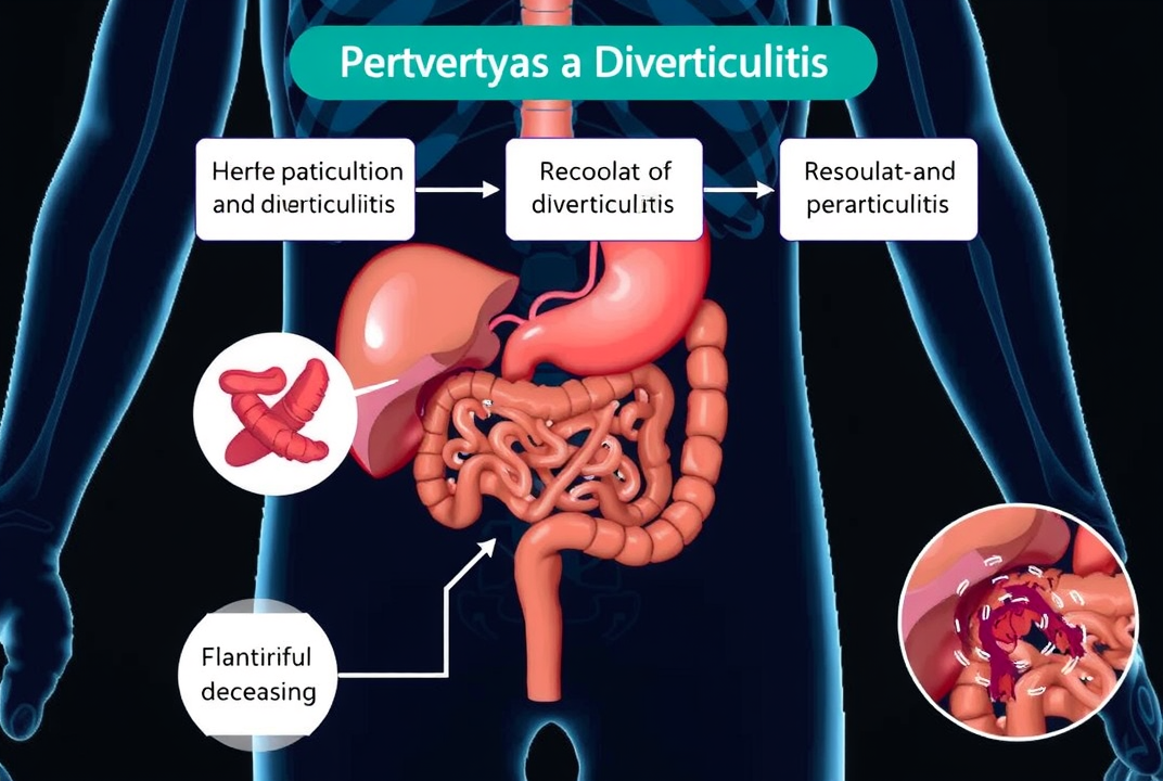 diagram of diverticulitis diagnosis process